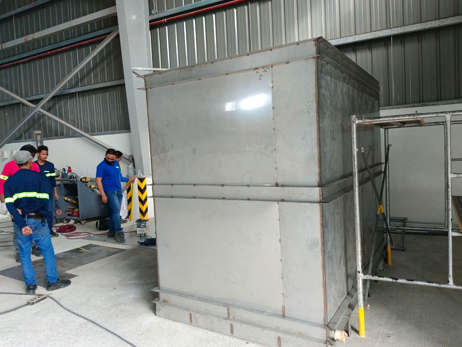 Fabrication of Water Tank